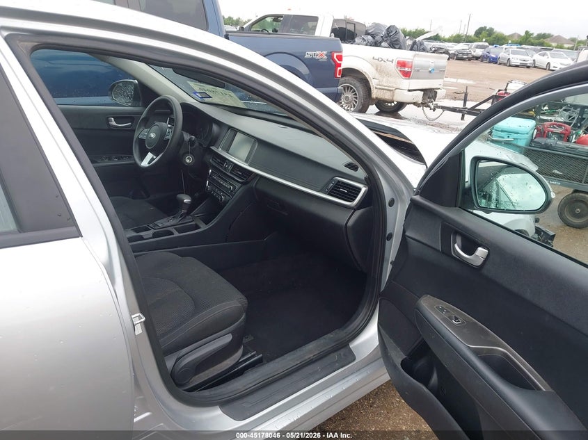 2019 Kia Optima VIN 5XXGT4L34KG301424 IAAI salvage auction — FRONT END, Original (Texas), sold $2,350 on 2026-07-08 (photo 5)
