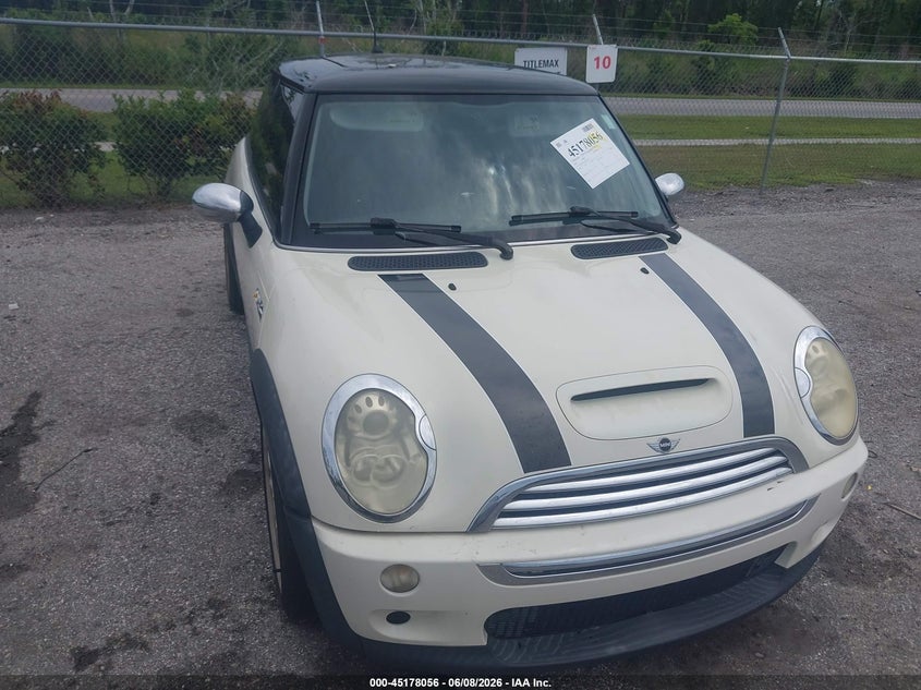 2005 Mini Cooper VIN WMWRE335X5TD99734 IAAI salvage auction — TRANSMISSION, Clear (Florida), sold $325 on 2026-07-14 (photo 6)