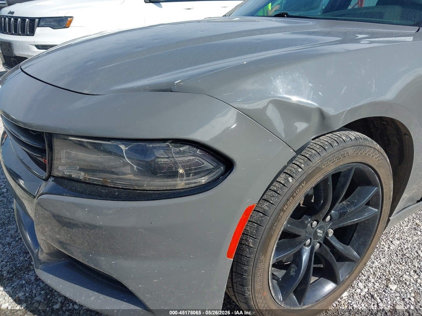 2018 Dodge Charger VIN 2C3CDXBGXJH151031 IAAI salvage auction — HAIL, Wait Title, sold $4,500 on 2026-08-23 (photo 6)