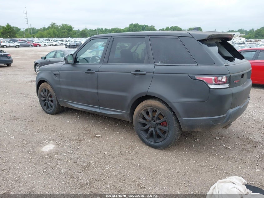 2015 Land rover Range rover sport VIN SALWR2VF4FA521226 IAAI salvage auction — HAIL, Clear (Missouri), sold $2,500 on 2026-07-13 (photo 3)