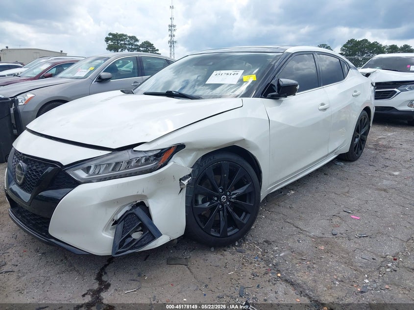 2022 Nissan Maxima VIN 1N4AA6EV4NC503583 IAAI salvage auction — LEFT FRONT, Salvage Title, sold $8,250 on 2026-08-05 (photo 6)
