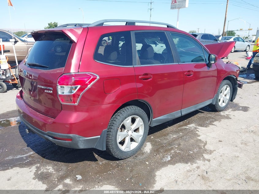 2014 Subaru Forester VIN JF2SJAJCXEH453993 IAAI salvage auction — FRONT END, Salvage (New Mexico), sold $450 on 2026-07-29 (photo 4)