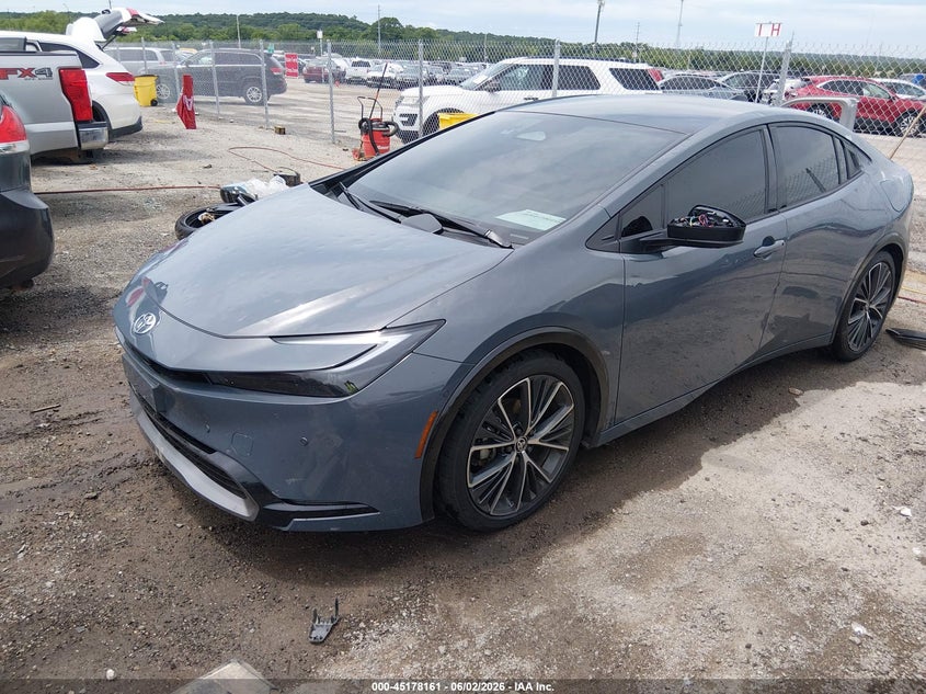 2025 Toyota Prius VIN JTDACAAUXS3064356 IAAI salvage auction — HAIL, Clear (Oklahoma), sold $12,800 on 2026-07-31 (photo 2)