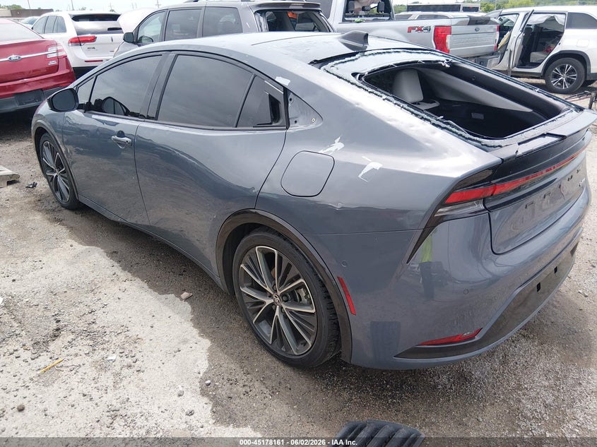 2025 Toyota Prius VIN JTDACAAUXS3064356 IAAI salvage auction — HAIL, Clear (Oklahoma), sold $12,800 on 2026-07-31 (photo 3)