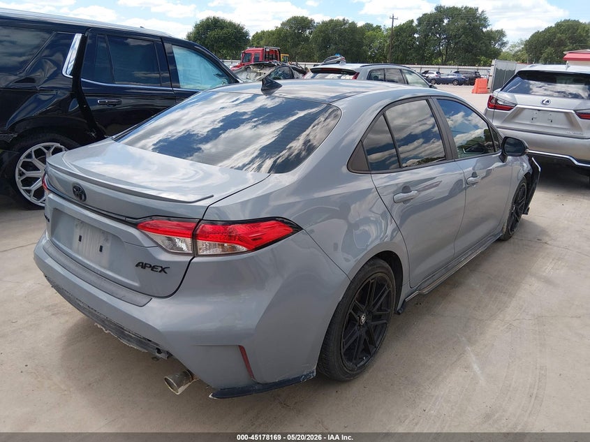 2022 Toyota Corolla VIN 5YFS4MCE7NP118152 IAAI salvage auction — FRONT END, Original (Texas), sold $5,800 on 2026-07-28 (photo 4)