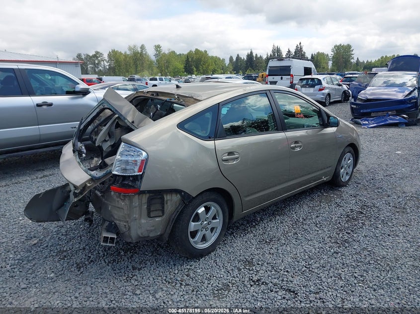 2008 Toyota Prius VIN JTDKB20U283406938 IAAI salvage auction — REAR END, Salvage (Oregon), sold $500 on 2026-07-08 (photo 4)