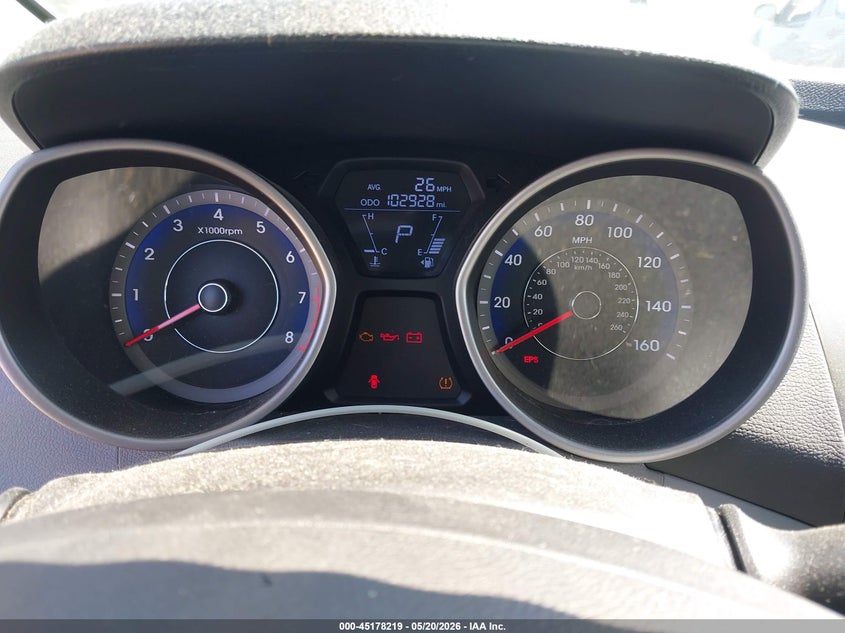 2013 Hyundai Elantra VIN KMHDH4AE4DU847724 IAAI salvage auction — RIGHT FRONT, Salvage (California), sold $1,350 on 2026-07-29 (photo 7)