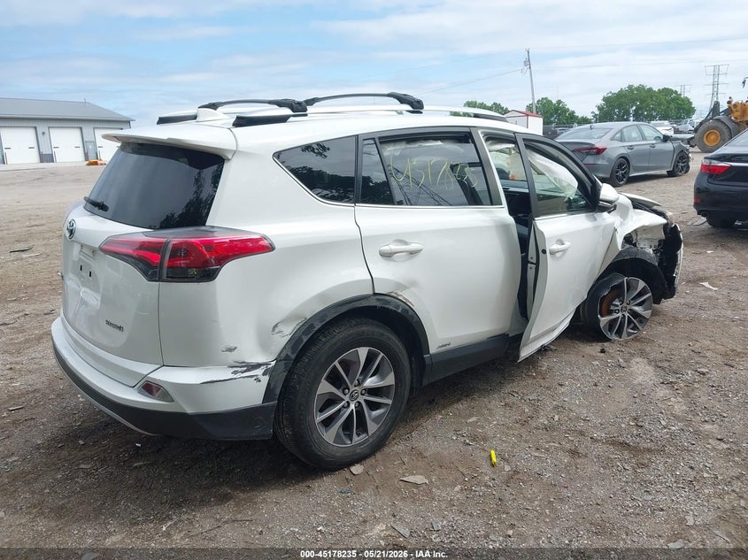 2018 Toyota Rav 4 VIN JTMRJREV9JD236749 IAAI salvage auction — FRONT & REAR, Clear (Indiana), sold $2,500 on 2026-07-29 (photo 4)