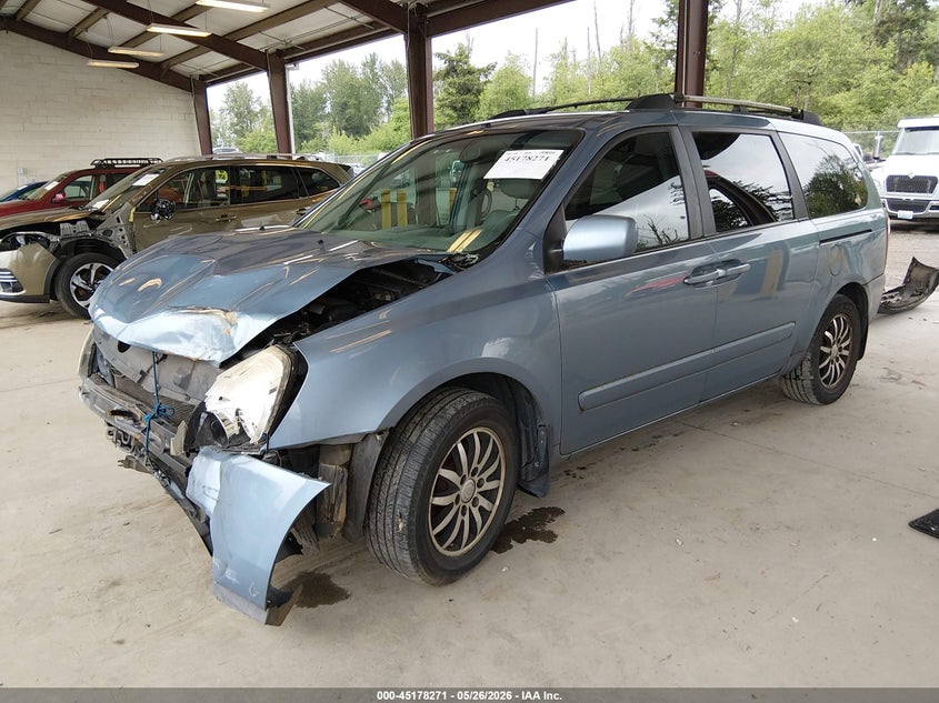 2006 Kia SEDONA VIN KNDMB233466094712 IAAI salvage auction — FRONT END, Bill Of Sale (Washington), sold $325 on 2026-07-11 (photo 2)