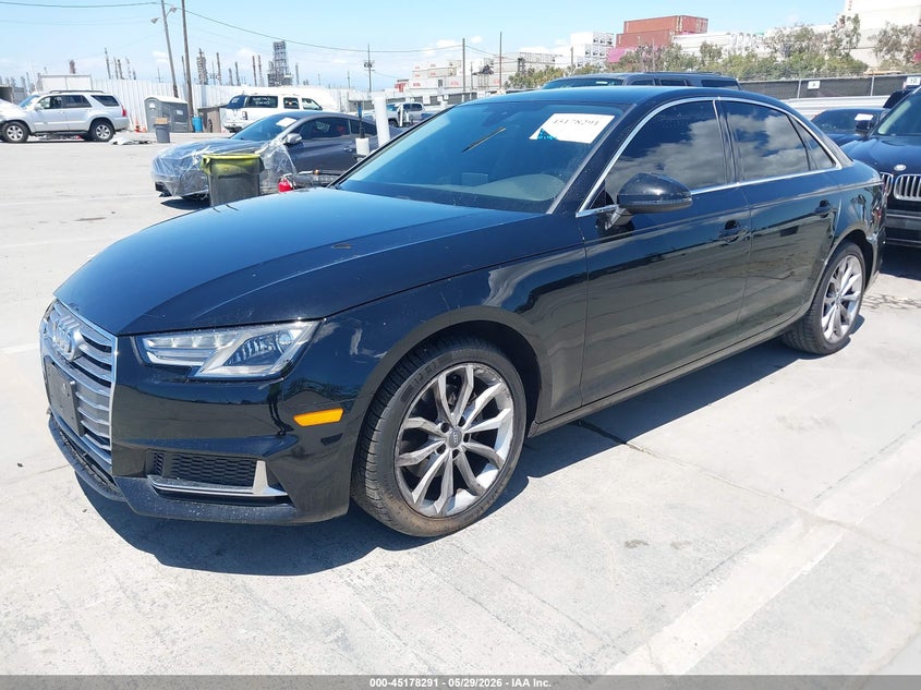 2019 Audi A4 VIN WAUGMAF42KN002449 IAAI salvage auction — FRONT END, Wait Title, sold $4,900 on 2026-08-13 (photo 2)