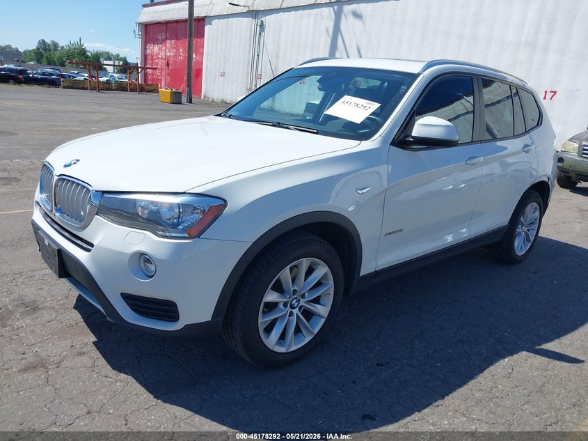 2017 BMW X3 VIN 5UXWX9C36H0T21826 IAAI salvage auction — REAR END, Salvage (Oregon), sold $5,300 on 2026-07-30 (photo 2)