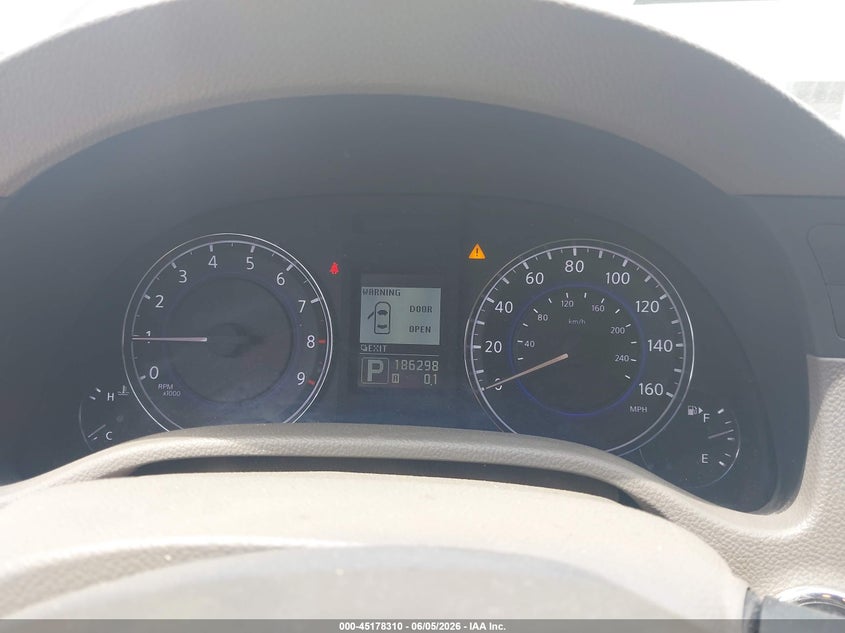 2010 Infiniti G37 VIN JN1CV6FE3AM354208 IAAI salvage auction — HAIL, Clear (Oklahoma), sold $1,350 on 2026-07-14 (photo 7)