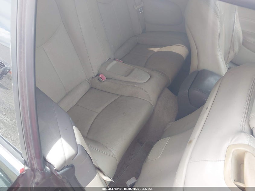 2010 Infiniti G37 VIN JN1CV6FE3AM354208 IAAI salvage auction — HAIL, Clear (Oklahoma), sold $1,350 on 2026-07-14 (photo 8)