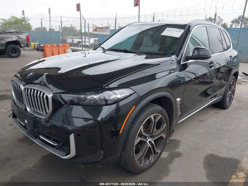 2024 BMW X5 VIN 5UX13EU06R9U87117 IAAI salvage auction — FRONT END, Salvage (California), sold $25,900 on 2026-07-29 (photo 2)