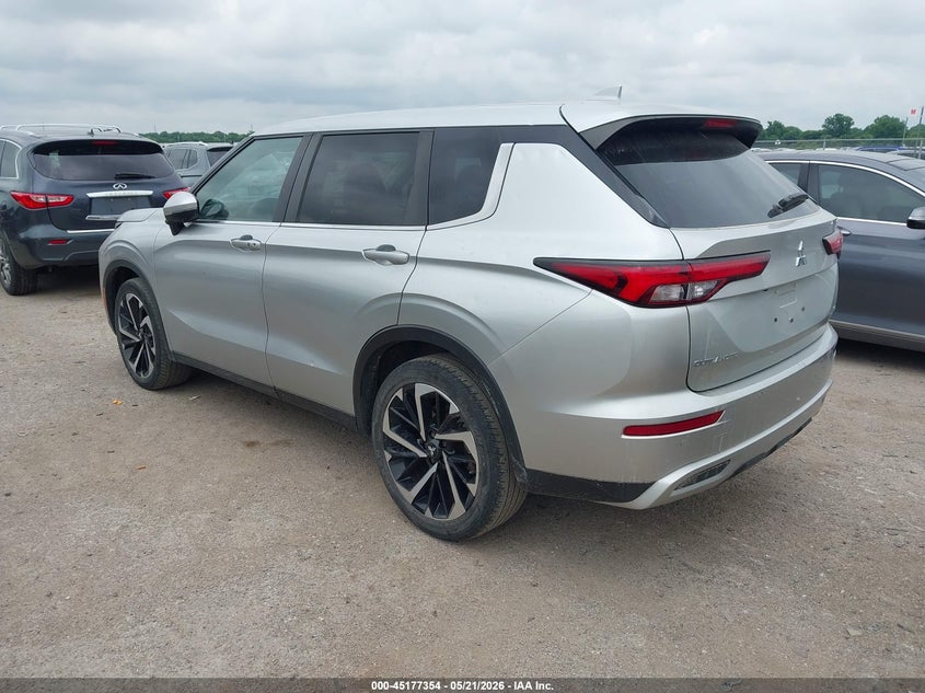 2024 Mitsubishi Outlander VIN JA4J3VA81RZ012965 IAAI salvage auction — HAIL, Original (Texas), sold $10,900 on 2026-07-28 (photo 3)