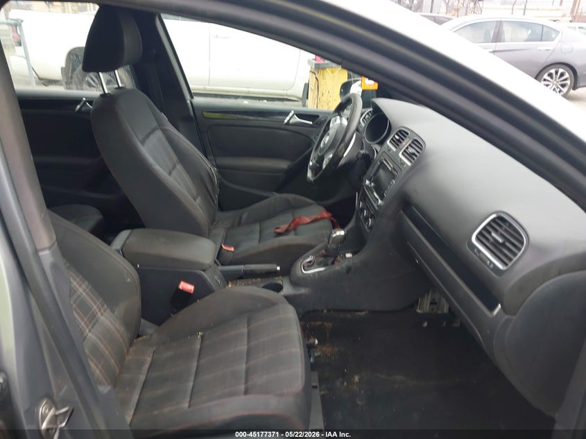 2012 Volkswagen Gti VIN WVWHD7AJ2CW259761 IAAI salvage auction — LEFT FRONT, Salvage (California), sold $1,550 on 2026-07-28 (photo 5)