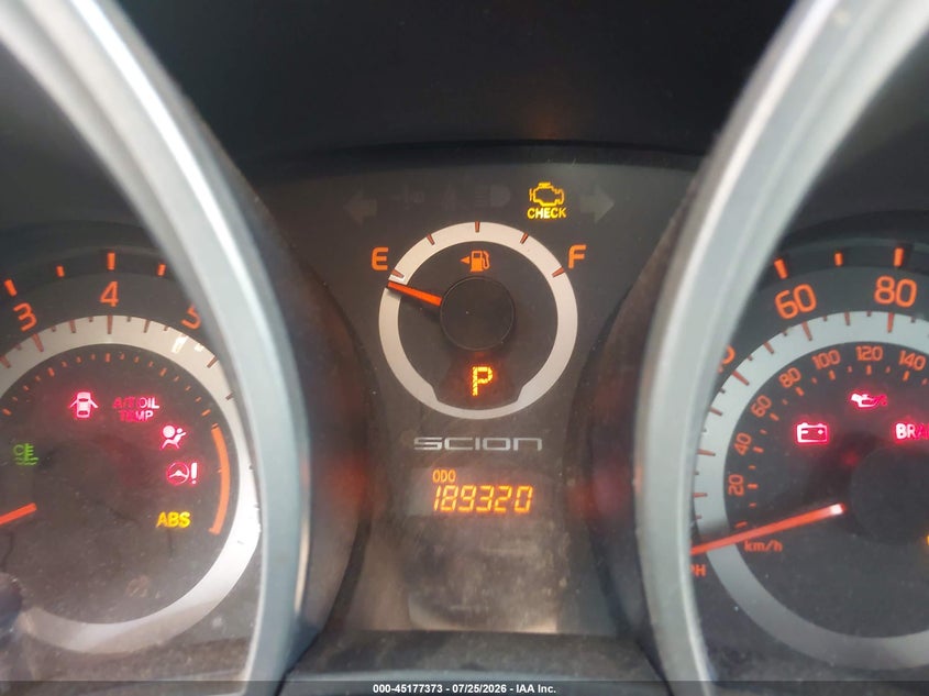 2013 Scion Tc VIN JTKJF5C70D3053433 IAAI salvage auction — FRONT END, Salvage Title, sold $1,050 on 2026-10-07 (photo 7)