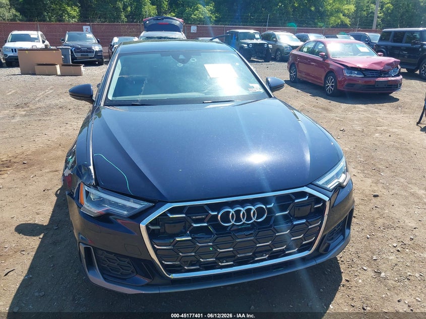2024 Audi A6 VIN WAUL2BF23RN000843 IAAI salvage auction — FRONT & REAR, Salvage (New Jersey), sold $17,600 on 2026-08-30 (photo 6)