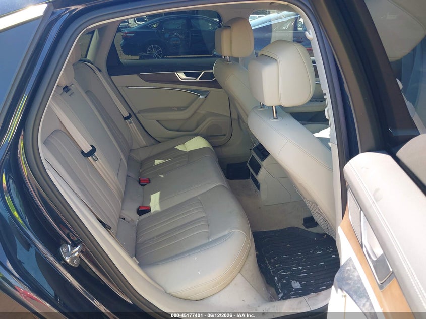 2024 Audi A6 VIN WAUL2BF23RN000843 IAAI salvage auction — FRONT & REAR, Salvage (New Jersey), sold $17,600 on 2026-08-30 (photo 8)