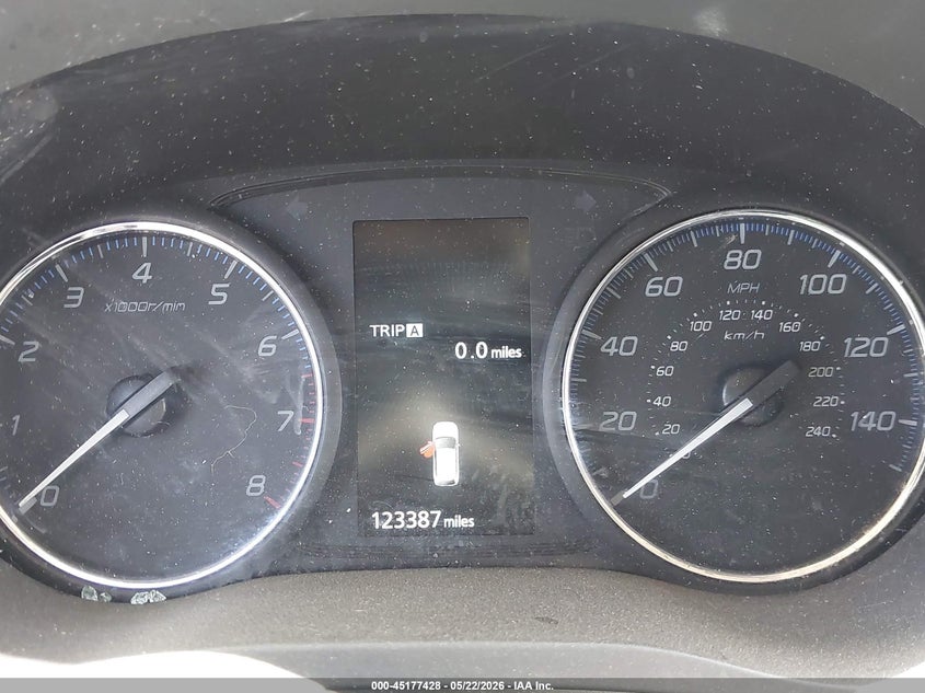 2017 Mitsubishi Outlander VIN JA4AD3A34HZ034608 IAAI salvage auction — FRONT & REAR, Salvage (California), sold $700 on 2026-09-04 (photo 7)