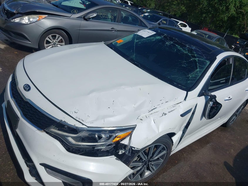 2019 Kia Optima VIN 5XXGU4L1XKG343494 IAAI salvage auction — ROLLOVER, Salvage Title, sold $1,500 on 2026-07-22 (photo 6)