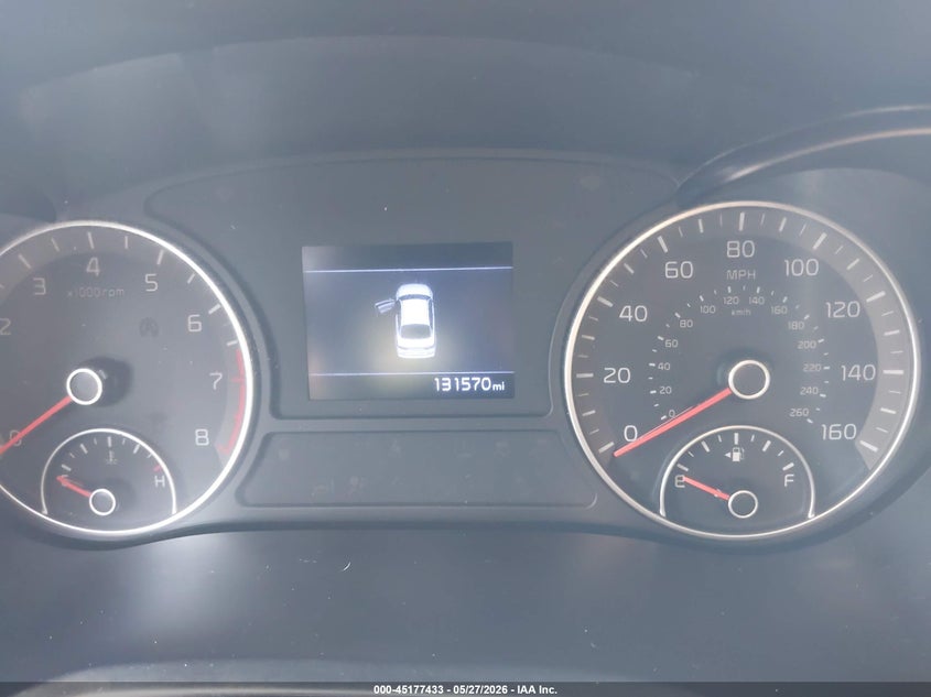 2019 Kia Optima VIN 5XXGU4L1XKG343494 IAAI salvage auction — ROLLOVER, Salvage Title, sold $1,500 on 2026-07-22 (photo 7)