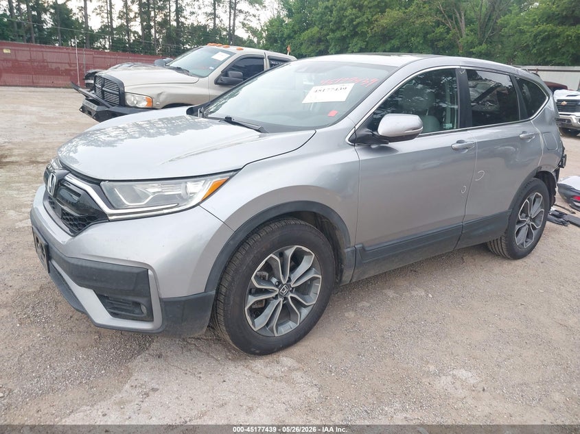 2021 Honda Cr-v VIN 2HKRW1H88MH425626 IAAI salvage auction — REAR END, Original (Texas), sold $7,800 on 2026-07-30 (photo 2)