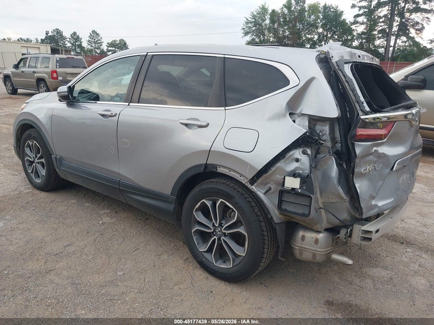 2021 Honda Cr-v VIN 2HKRW1H88MH425626 IAAI salvage auction — REAR END, Original (Texas), sold $7,800 on 2026-07-30 (photo 3)