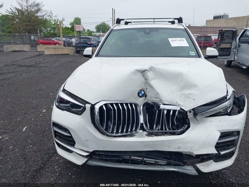 2022 BMW X5 VIN 5UXCR6C06N9K10251 IAAI salvage auction — FRONT END, Salvage (New Jersey), sold $25 on 2026-07-29 (photo 6)