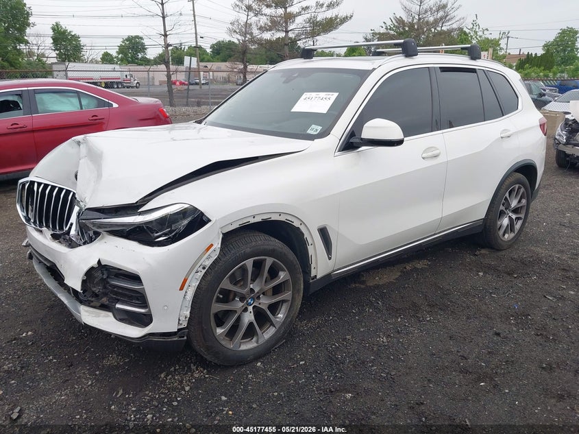 2022 BMW X5 VIN 5UXCR6C06N9K10251 IAAI salvage auction — FRONT END, Salvage (New Jersey), sold $25 on 2026-07-29 (photo 2)