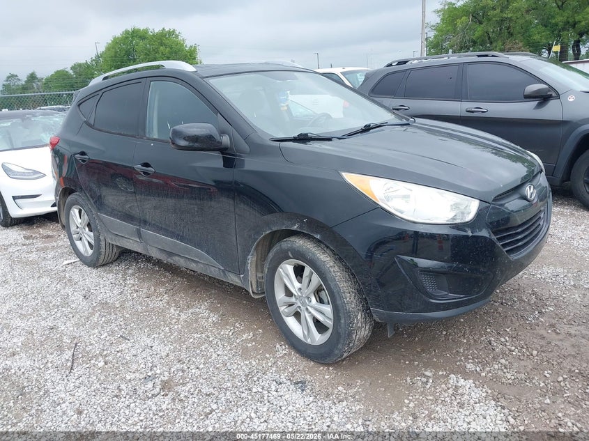 2011 Hyundai Tucson VIN KM8JU3AC4BU124783 IAAI salvage auction — HAIL, Clear (Missouri), sold $1,250 on 2026-07-13 (photo 1)