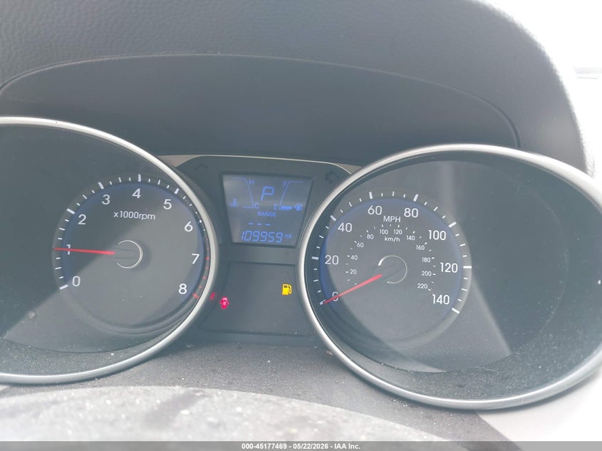 2011 Hyundai Tucson VIN KM8JU3AC4BU124783 IAAI salvage auction — HAIL, Clear (Missouri), sold $1,250 on 2026-07-13 (photo 7)