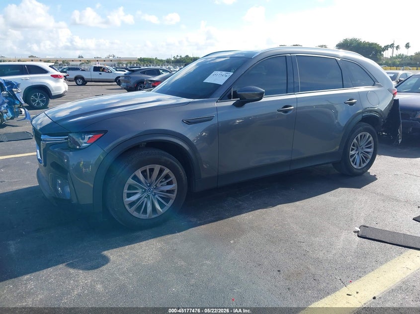 2024 Mazda Cx-90 VIN JM3KKBHD0R1177250 IAAI salvage auction — SIDE, Rebuildable (Florida), sold $9,450 on 2026-07-16 (photo 2)