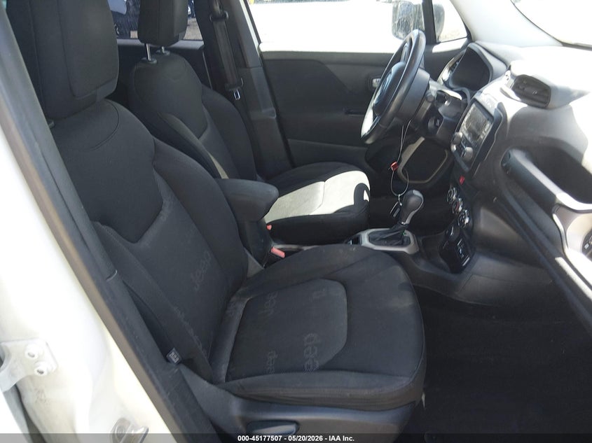 2017 Jeep Renegade VIN ZACCJBABXHPG37490 IAAI salvage auction — FRONT END, Salvage (Nevada), sold $1,300 on 2026-07-10 (photo 5)