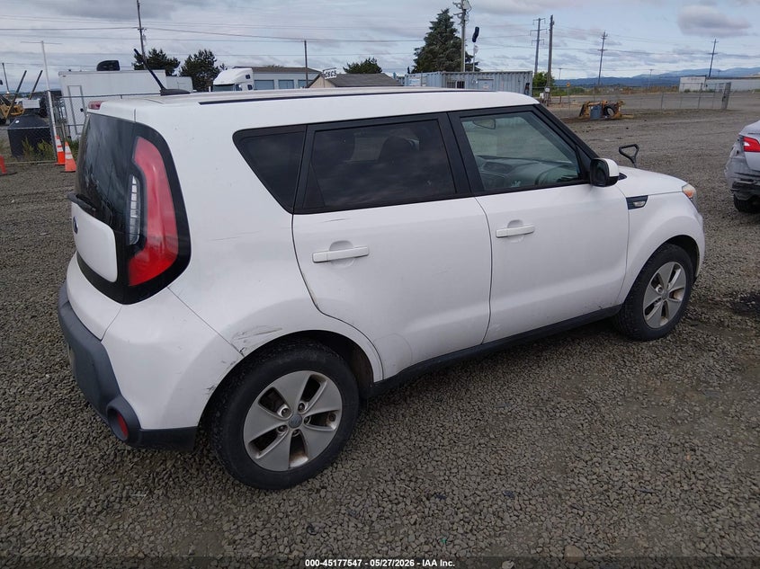 2014 Kia Soul VIN KNDJN2A25E7111448 IAAI salvage auction — LEFT SIDE, Salvage (Oregon), sold $400 on 2026-07-29 (photo 4)