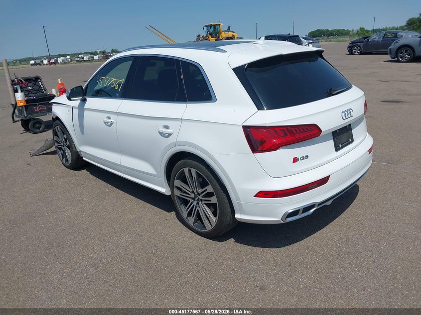 2018 Audi Sq5 VIN WA1C4AFY6J2183571 IAAI salvage auction — FRONT END, Salvage Title, sold $9,800 on 2026-08-17 (photo 3)