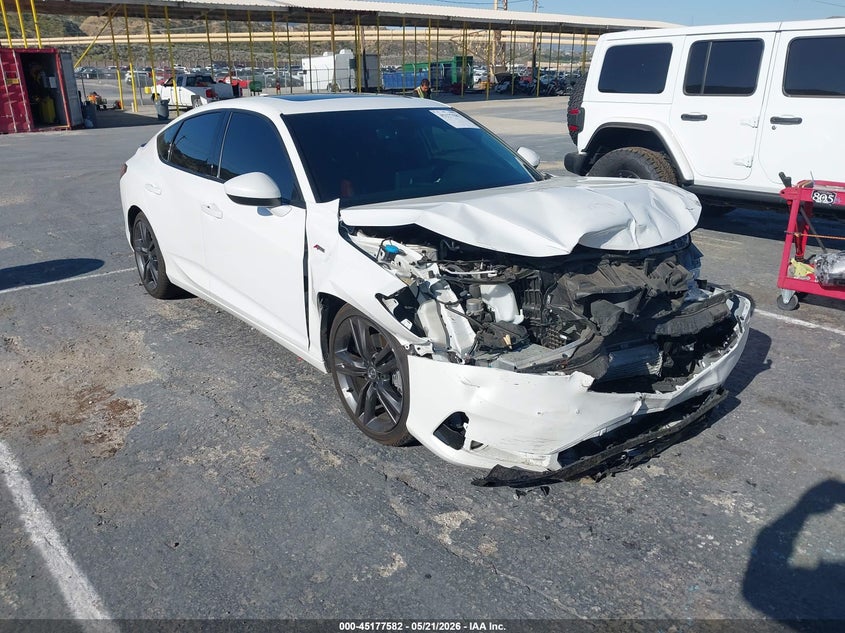 2025 Acura Integra VIN 19UDE4H33SA014739 — IAAI salvage auction photo