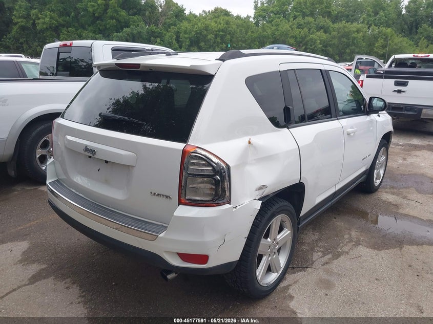 2012 Jeep Compass VIN 1C4NJCCB0CD718968 IAAI salvage auction — RIGHT REAR, Salvage (Missouri), sold $350 on 2026-07-19 (photo 4)