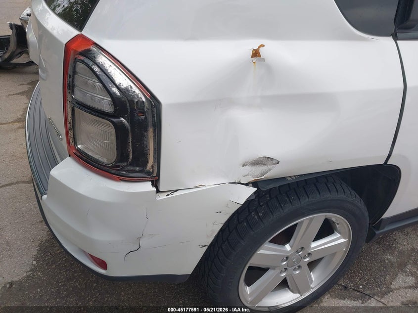 2012 Jeep Compass VIN 1C4NJCCB0CD718968 IAAI salvage auction — RIGHT REAR, Salvage (Missouri), sold $350 on 2026-07-19 (photo 6)
