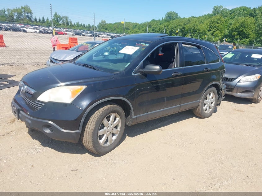 2008 Honda Cr-v VIN JHLRE485X8C032998 IAAI salvage auction — REAR END, Salvage (Illinois), sold $725 on 2026-07-15 (photo 2)