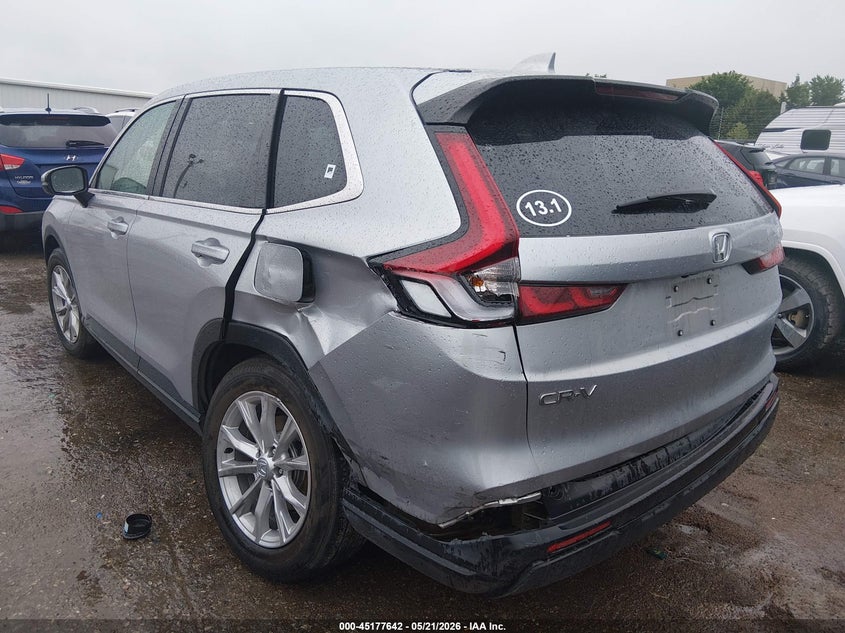 2025 Honda Cr-v VIN 2HKRS4H45SH443881 IAAI salvage auction — LEFT REAR, Salvage (California), sold $10,600 on 2026-07-28 (photo 3)