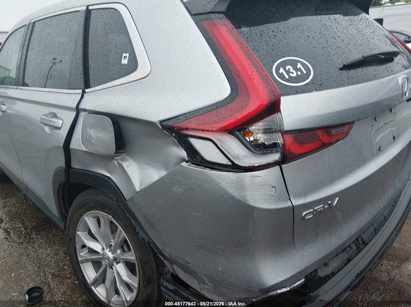 2025 Honda Cr-v VIN 2HKRS4H45SH443881 IAAI salvage auction — LEFT REAR, Salvage (California), sold $10,600 on 2026-07-28 (photo 6)