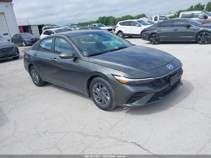2024 Hyundai Elantra VIN KMHLM4DJ5RU116615 IAAI salvage auction — HAIL, Salvage Title, sold $3,950 on 2026-07-27 (photo 1)
