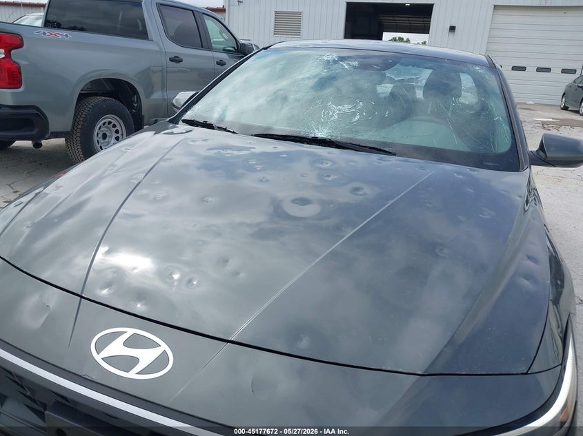 2024 Hyundai Elantra VIN KMHLM4DJ5RU116615 IAAI salvage auction — HAIL, Salvage Title, sold $3,950 on 2026-07-27 (photo 6)