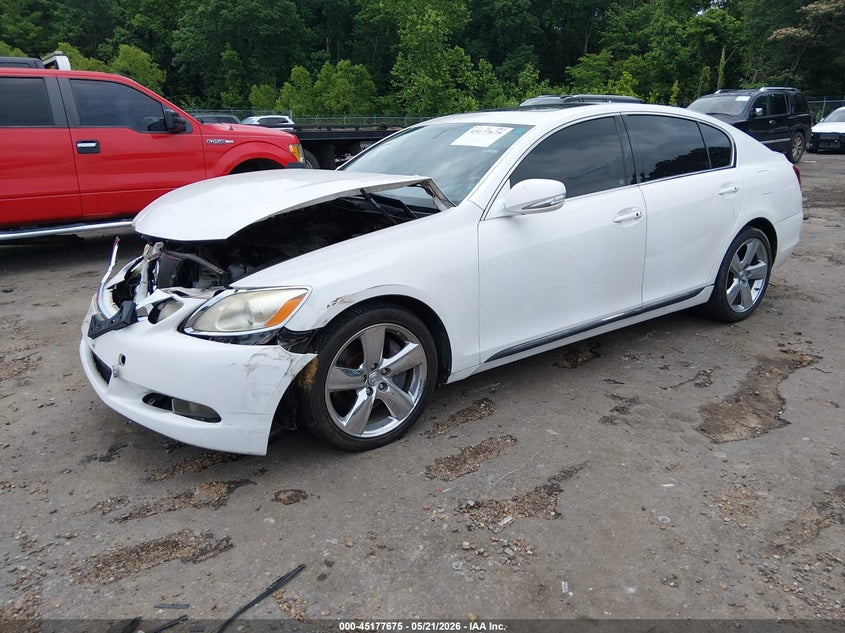 2010 Lexus Gs 350 VIN JTHBE1KS4A0049085 IAAI salvage auction — FRONT END, Salvage (Mississippi), sold $375 on 2026-07-22 (photo 2)