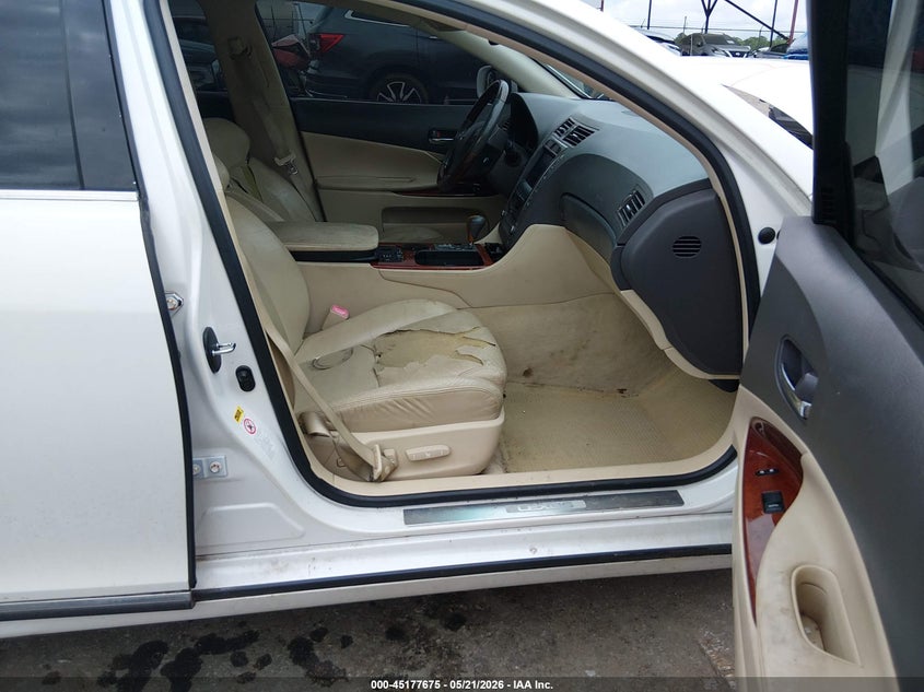 2010 Lexus Gs 350 VIN JTHBE1KS4A0049085 IAAI salvage auction — FRONT END, Salvage (Mississippi), sold $375 on 2026-07-22 (photo 5)