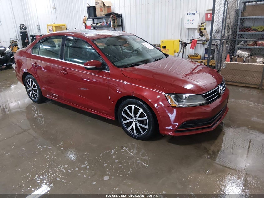 2017 Volkswagen Jetta VIN 3VWDB7AJXHM232493 IAAI salvage auction — HAIL, Salvage (Kansas), sold $2,825 on 2026-07-31 (photo 1)