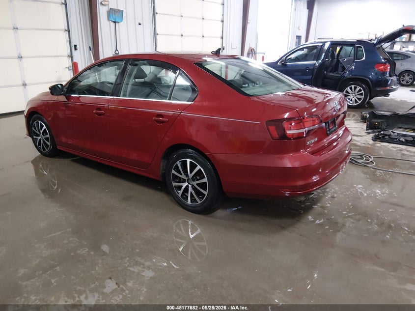 2017 Volkswagen Jetta VIN 3VWDB7AJXHM232493 IAAI salvage auction — HAIL, Salvage (Kansas), sold $2,825 on 2026-07-31 (photo 3)