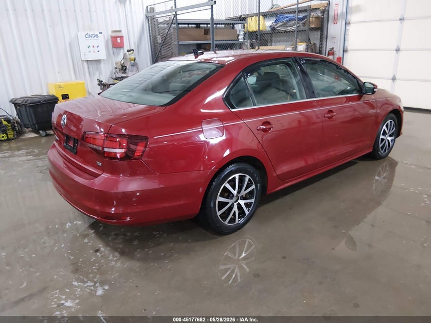 2017 Volkswagen Jetta VIN 3VWDB7AJXHM232493 IAAI salvage auction — HAIL, Salvage (Kansas), sold $2,825 on 2026-07-31 (photo 4)