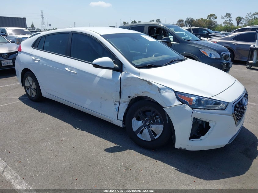 2021 Hyundai Ioniq VIN KMHC65LC8MU252846 IAAI salvage auction — NORMAL WEAR, Salvage (California), sold $4,950 on 2026-07-09 (photo 1)